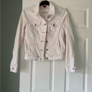Guess White Jean Jacket for Women